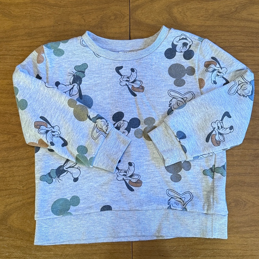 Disney Junior Mickey Gray Sweatshirt 4T
